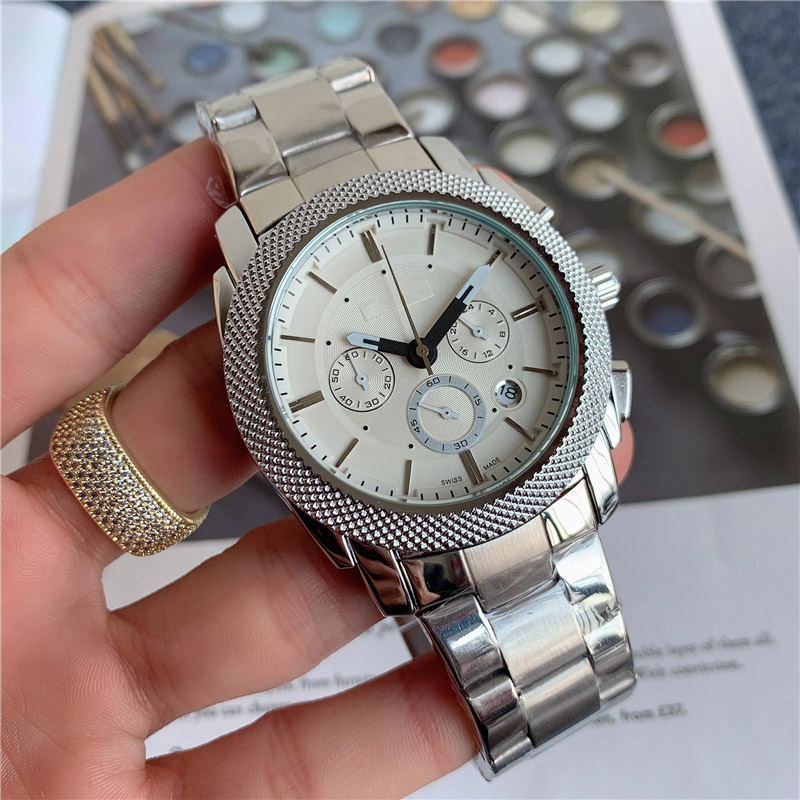 Fashion Brand Watch Men FOSS Multifunction style stainless steel band quartz wrist Watches Small dials can work FO14, Black
Fashion Brand Watch Men FOSS Multifunction style stainless steel band quartz wrist Watches Small dials can work FO14, Black