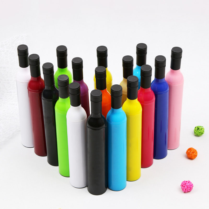 Creative Bottle Umbrella Multi Function Dual Purpose Silver Colloid Umbrellas Fashion Plastic Wine Bottles Sunshade Carry Convenient Customized Logo WLL1163, As pictures
Creative Bottle Umbrella Multi Function Dual Purpose Silver Colloid Umbrellas Fashion Plastic Wine Bottles Sunshade Carry Convenient Customized Logo WLL1163, As pictures