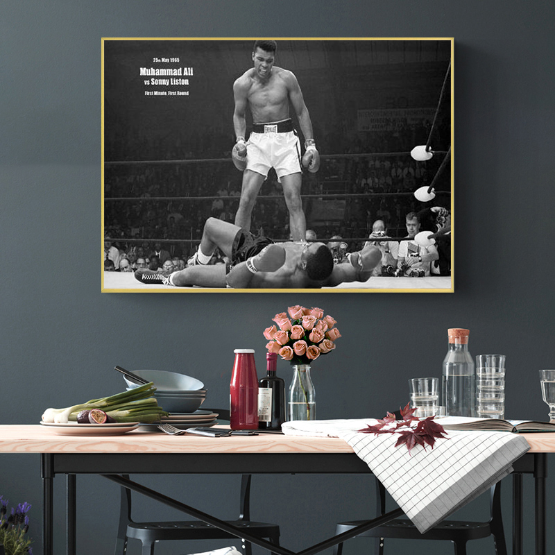 Black White Quote Poster Muhammad Ali Magnificent Heavyweight Champion Canvas Picture Living Room Bar Office Home Decor
Black White Quote Poster Muhammad Ali Magnificent Heavyweight Champion Canvas Picture Living Room Bar Office Home Decor