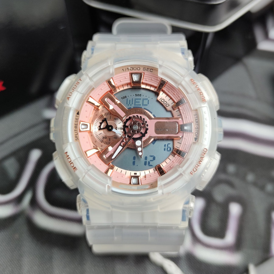 Brand Full-featured GA Wrist watches LED Dual Display Men Women Luxury Royal Oak Electronic Analog Digital Ladies Waterproof Clock 110 -4, Model 6
Brand Full-featured GA Wrist watches LED Dual Display Men Women Luxury Royal Oak Electronic Analog Digital Ladies Waterproof Clock 110 -4, Model 6