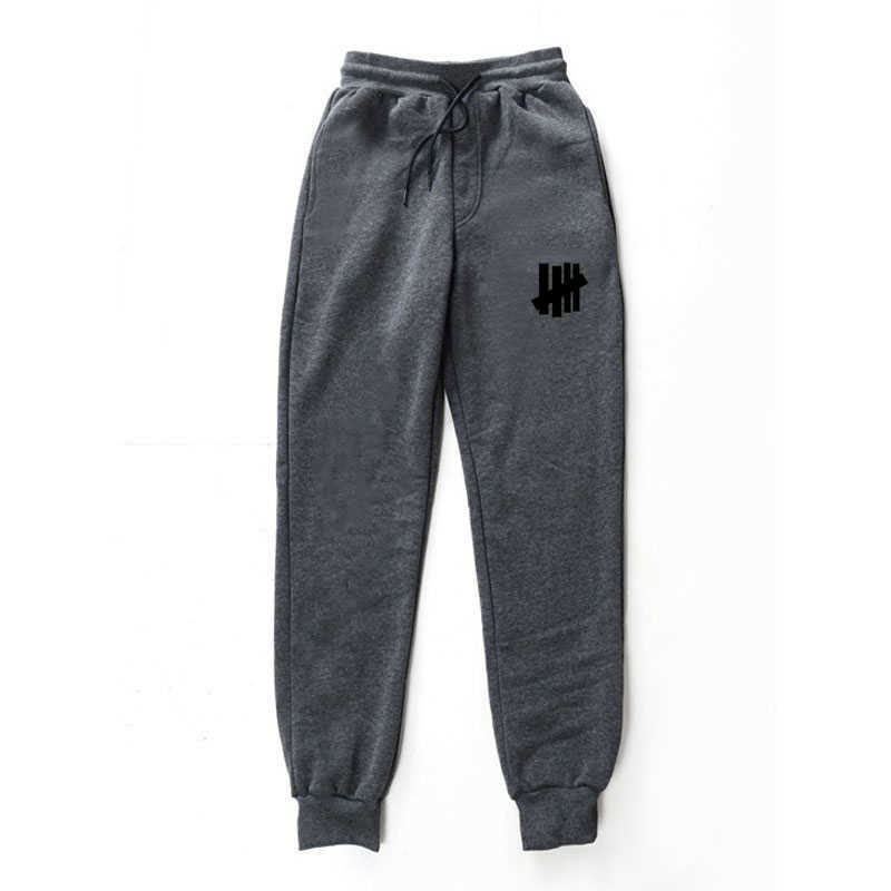 New Sweatpants Men's Hip hop streetwear Pants Fashion Men Undefeated Cool Quality Fleece trousers Men Jogging Casual Pants Y0927