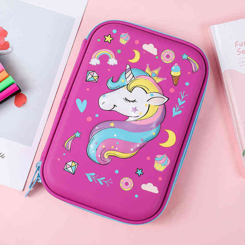 pencil cases unicorn pen bag eva cartoon 3d stationery high capacity pencil box platform special gift
pencil cases unicorn pen bag eva cartoon 3d stationery high capacity pencil box platform special gift