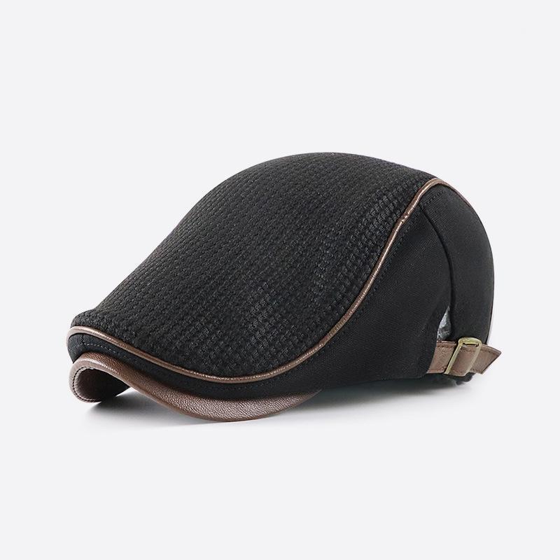 Berets 2021 Winter Adult Restore Ivy Hat With Leather String Dad Outdoor Warm Knitted Beret Men Women Big Size Sboy Cap 55-60cm, Black
Berets 2021 Winter Adult Restore Ivy Hat With Leather String Dad Outdoor Warm Knitted Beret Men Women Big Size Sboy Cap 55-60cm, Black