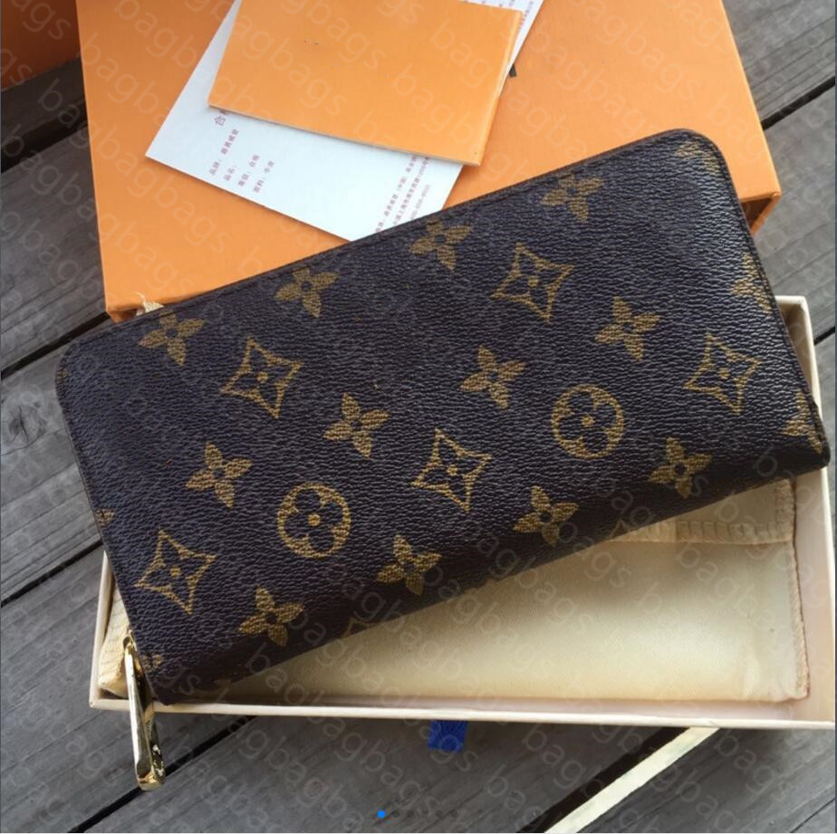 Designer men's and women's long wallet, zipper, leather, old pattern, original box, serial number, ,handbag, Brown flower
Designer men's and women's long wallet, zipper, leather, old pattern, original box, serial number, ,handbag, Brown flower
