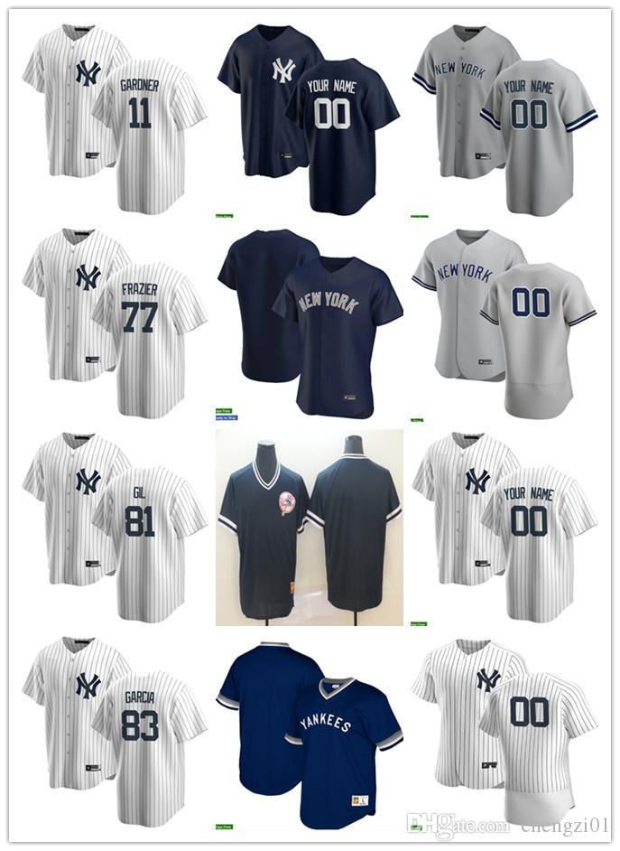 Men Women Youth New York Yankees 77 Clint Frazier 83 Deivi Garcia 11 Brett Gardner 81 Luis Gil Custom Baseball Jersey Blank, Blue;black
Men Women Youth New York Yankees 77 Clint Frazier 83 Deivi Garcia 11 Brett Gardner 81 Luis Gil Custom Baseball Jersey Blank, Blue;black