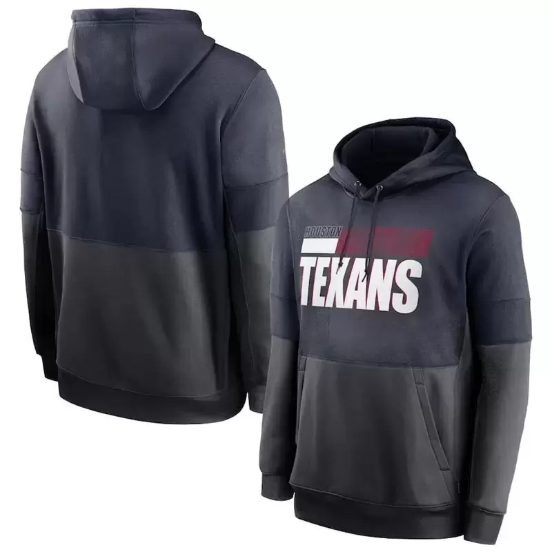 Houston„Texans„Men Women Youth Sweatshirt Sideline Lockup Performance Pullover Football Hoodie Houston„Texans„Men Women Youth Sweatshirt Sideline Lockup Performance Pullover Football Hoodie