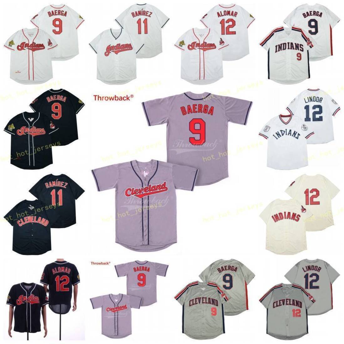 Retired 9 Carlos Baerga Baseball Jersey 11 Jose Ramirez 12 Roberto Alomar Francisco Lindor Vintage Retro Cooperstown Mesh Stitched Pullover, Blue;black
Retired 9 Carlos Baerga Baseball Jersey 11 Jose Ramirez 12 Roberto Alomar Francisco Lindor Vintage Retro Cooperstown Mesh Stitched Pullover, Blue;black