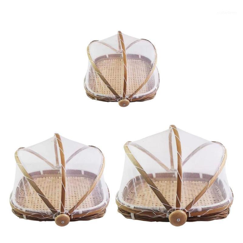 Storage Baskets Hand-woven Insect-proof Basket With Gauze Dust-proof Food Dustproof Container Mesh
Storage Baskets Hand-woven Insect-proof Basket With Gauze Dust-proof Food Dustproof Container Mesh