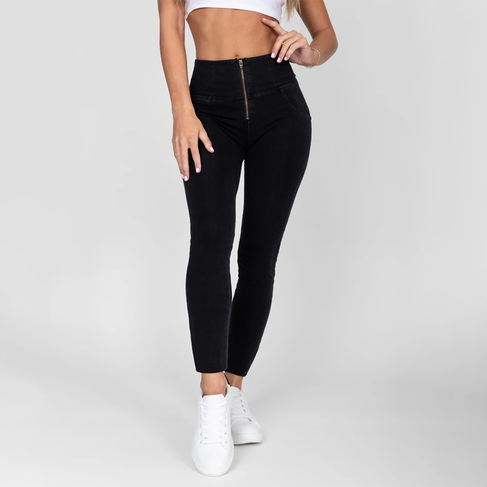 Melody high waist leggings compression shapewear for fitness women cotton spandex sports leggings extra firm