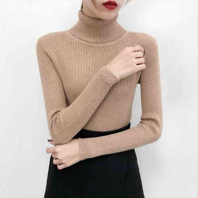 women turtleneck autumn sweaters winter basic knitting bottoming warm womens pullover solid knitted jumper soft warm, White;black
women turtleneck autumn sweaters winter basic knitting bottoming warm womens pullover solid knitted jumper soft warm, White;black