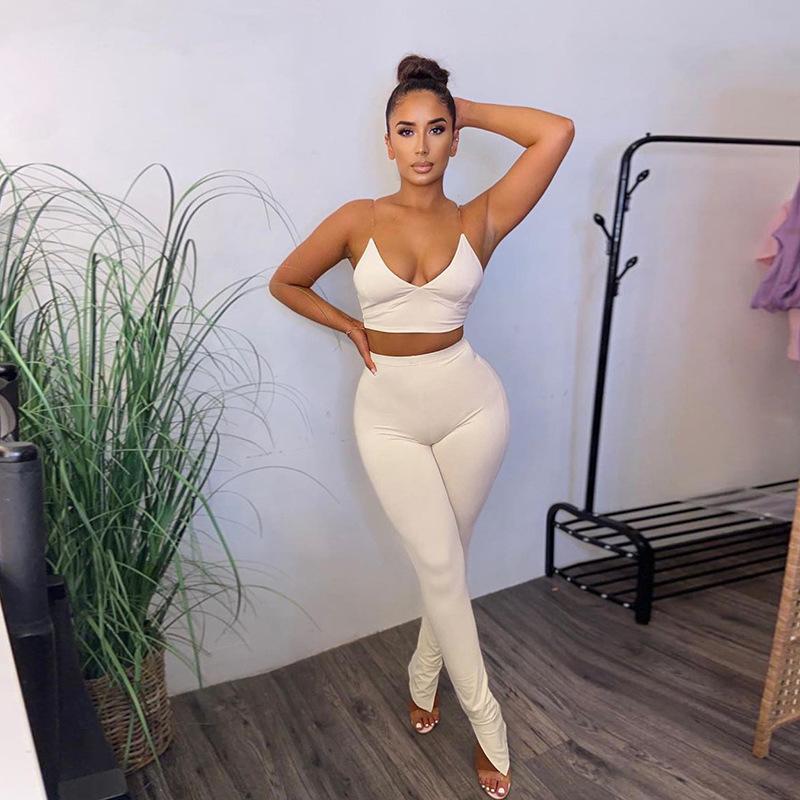 Women's Two Piece Pants 2 Tracksuit 2021 Fashion Gym Sportswear Solid Sexy Invisible Sling Split Breathable Sports Suit Summer, Blue
Women's Two Piece Pants 2 Tracksuit 2021 Fashion Gym Sportswear Solid Sexy Invisible Sling Split Breathable Sports Suit Summer, Blue