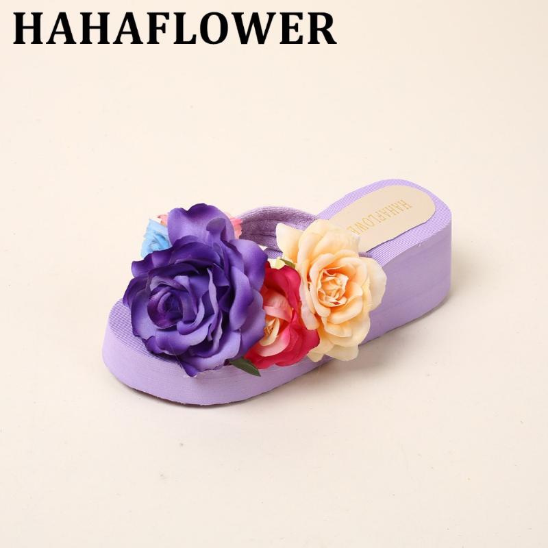 Slippers HAHAFLOWER EVA Women Casual Massage Durable Flip Flops And Beach Water-friendly Summer Sandals Shoes, Black
Slippers HAHAFLOWER EVA Women Casual Massage Durable Flip Flops And Beach Water-friendly Summer Sandals Shoes, Black