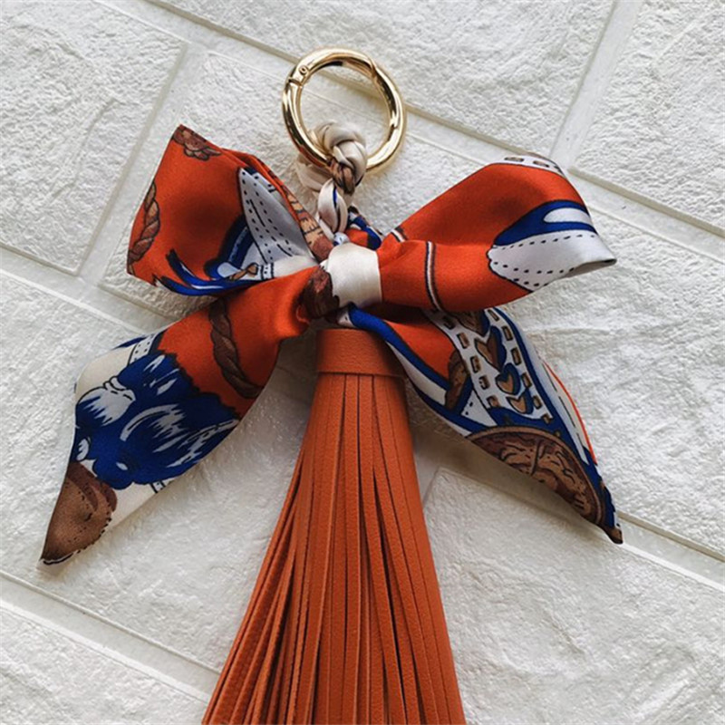 Fashion Cloth Bow Knot Key Chains Chiffon Tassel Keyring Lady Bag Ornaments Creative Charm Keychain Female Best Gift 2021
Fashion Cloth Bow Knot Key Chains Chiffon Tassel Keyring Lady Bag Ornaments Creative Charm Keychain Female Best Gift 2021