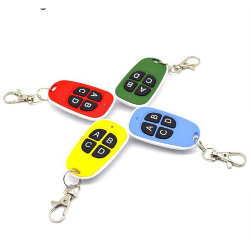 Keychains Garage Door Remote Control 433MHz 4 Keys Copy Universal Cloning Electric Gate Controller Duplicator Key
Keychains Garage Door Remote Control 433MHz 4 Keys Copy Universal Cloning Electric Gate Controller Duplicator Key