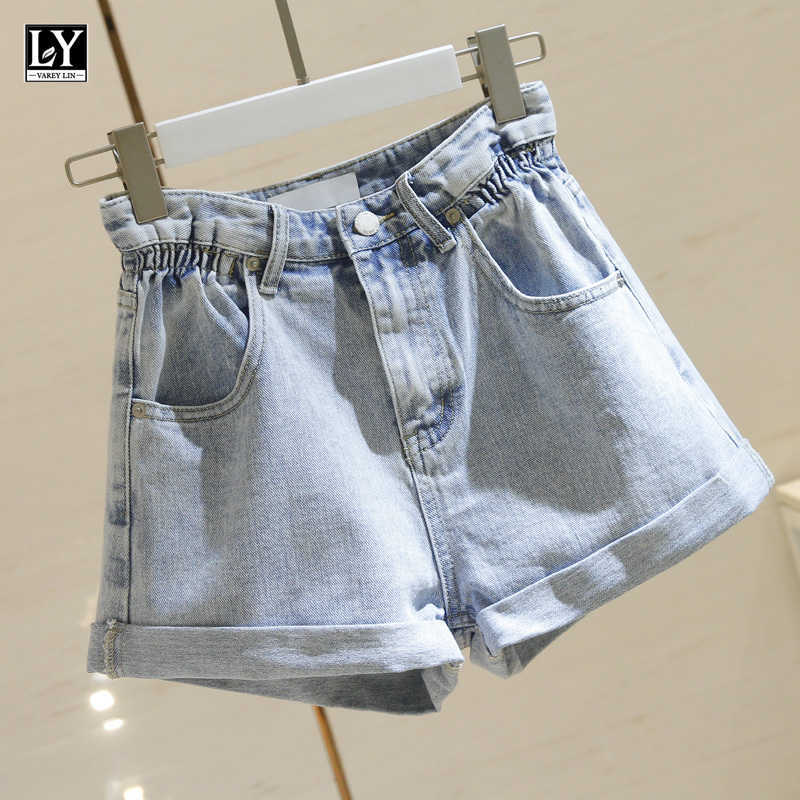 LY VAREY LIN Summer Women Casual Female Solid Color Loose Jeans Shorts Wide Leg Classic High Waist Denim 210526, Dark grey
LY VAREY LIN Summer Women Casual Female Solid Color Loose Jeans Shorts Wide Leg Classic High Waist Denim 210526, Dark grey