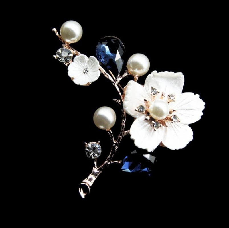 Pins, Brooches High-end Carved Shell Crystal Plum Brooch Pin Fine Silk Scarf Buckle Shawl Female Jewelry, Gray
Pins, Brooches High-end Carved Shell Crystal Plum Brooch Pin Fine Silk Scarf Buckle Shawl Female Jewelry, Gray