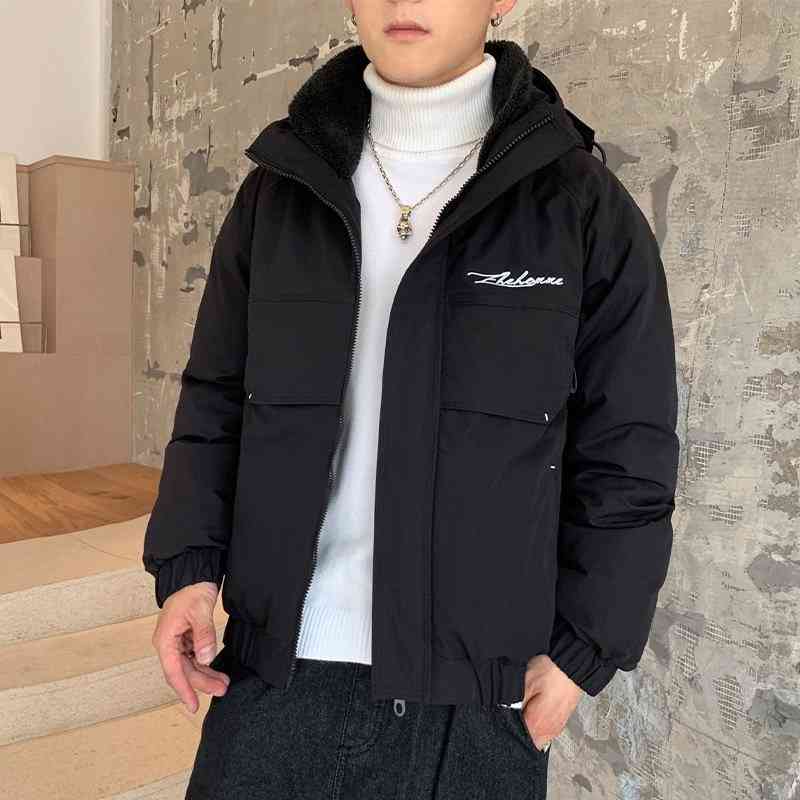 Men's Down & Parkas Winter Clothes Man Trend Easy Thickening Increase Loose Coat Student Cotton Cotton-padded Jacket W0AQ# RKWM, 1# shoe box
Men's Down & Parkas Winter Clothes Man Trend Easy Thickening Increase Loose Coat Student Cotton Cotton-padded Jacket W0AQ# RKWM, 1# shoe box