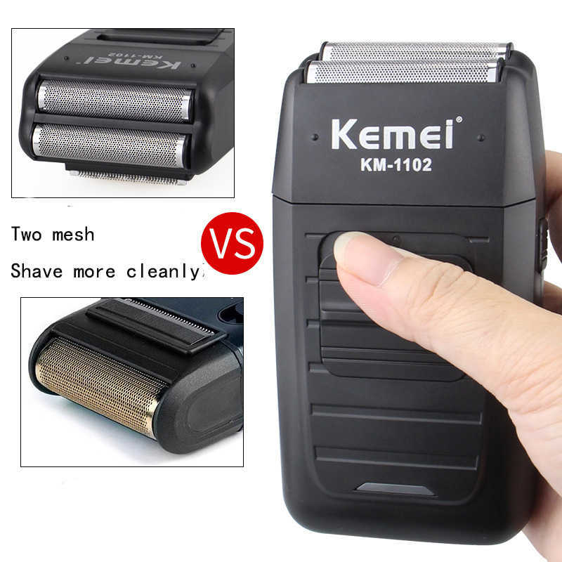 Kemei Men Electric Shaver Rechargeable Razor Beard Hair Clipper Trimmer Shaving Machine P0817