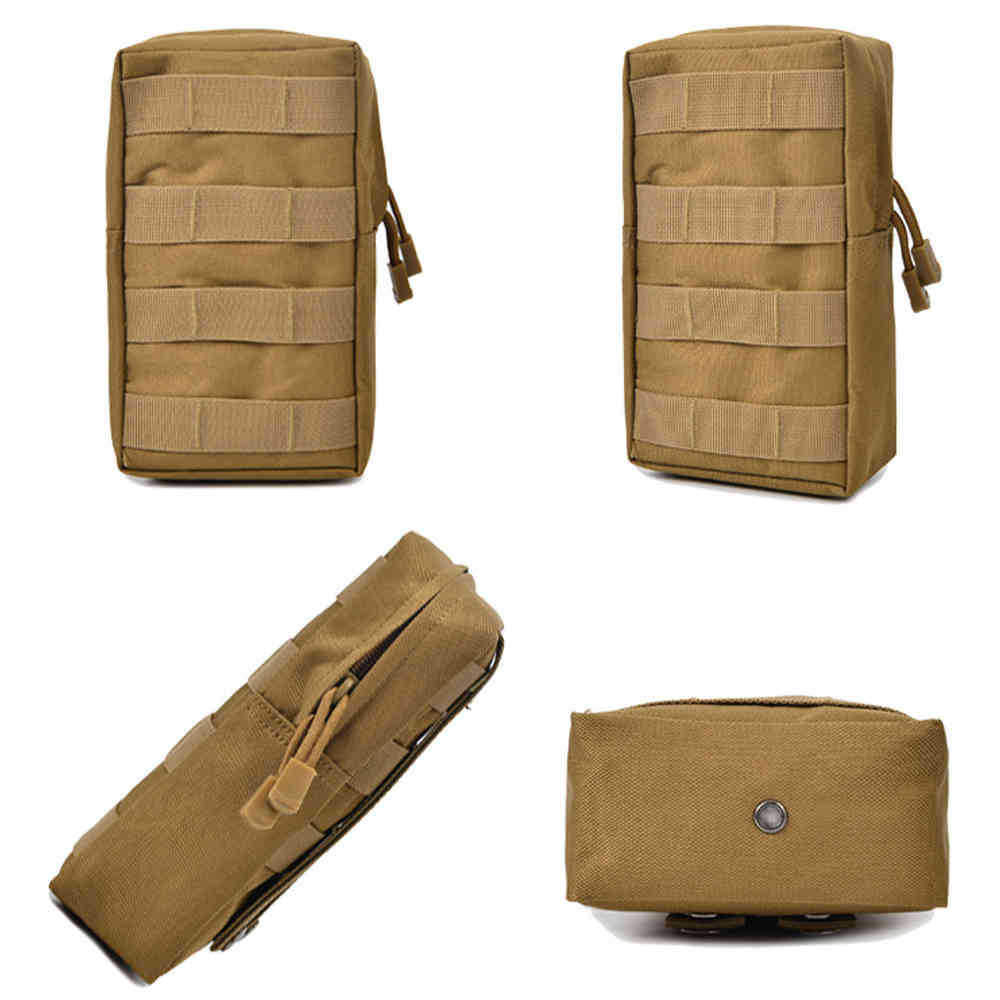 Sac Men Hommes Tactical Nylon Ceinture Taille Pack Combat Vest Edc Gadget Sacs de camping Sacs de camping Equipements d'extérieur