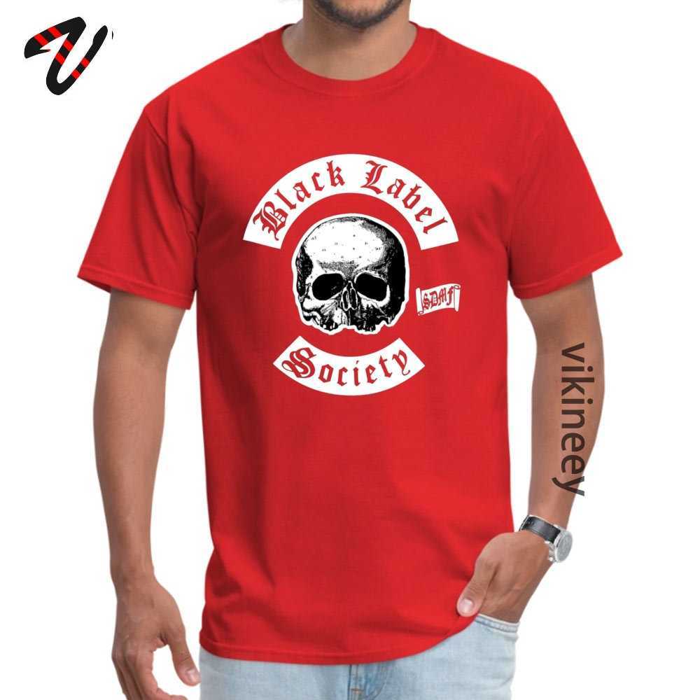 Funky Mens Black T-shirts Label Skull Society Summer Tees Sleeve Group Tee-Shirts Crew Neck Clothing 210629