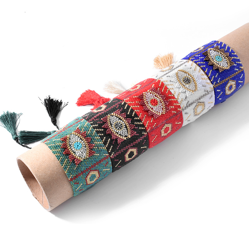 Rttooas Turkish Lucky Evil Eye Charm Bracelets Women MIYUKI Beaded Bracelet Pulseras Mujer Moda 2020 Handmade Fashion Jewelry
Rttooas Turkish Lucky Evil Eye Charm Bracelets Women MIYUKI Beaded Bracelet Pulseras Mujer Moda 2020 Handmade Fashion Jewelry