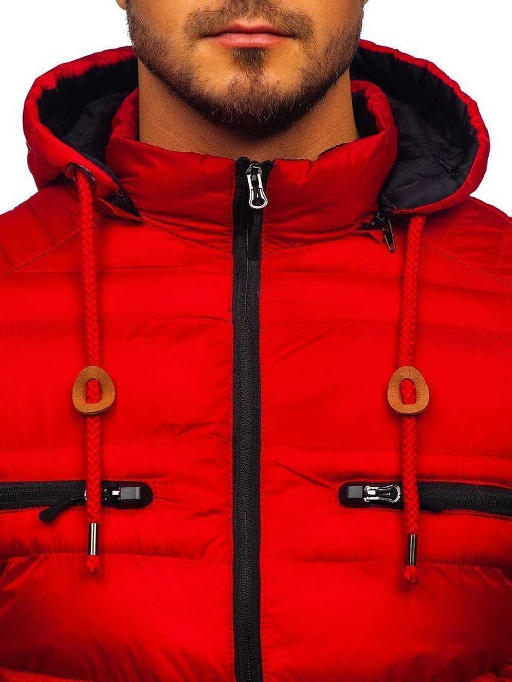 ZOGAA Fashionable Men's Hooded Zipper Cotton Jacket 211014