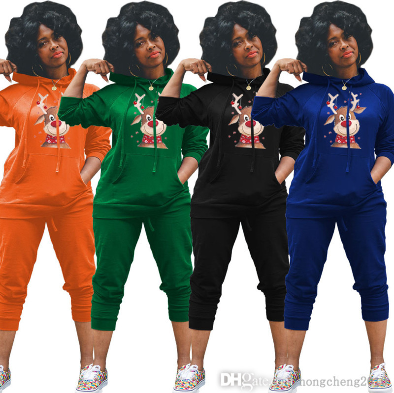 Designer Women Active Set Tracksuits Christmas Hoodies With Pocket Sweatshirt + Pants Running Suits 2 Pieces Jogging Sets Clothes, Orange
Designer Women Active Set Tracksuits Christmas Hoodies With Pocket Sweatshirt + Pants Running Suits 2 Pieces Jogging Sets Clothes, Orange