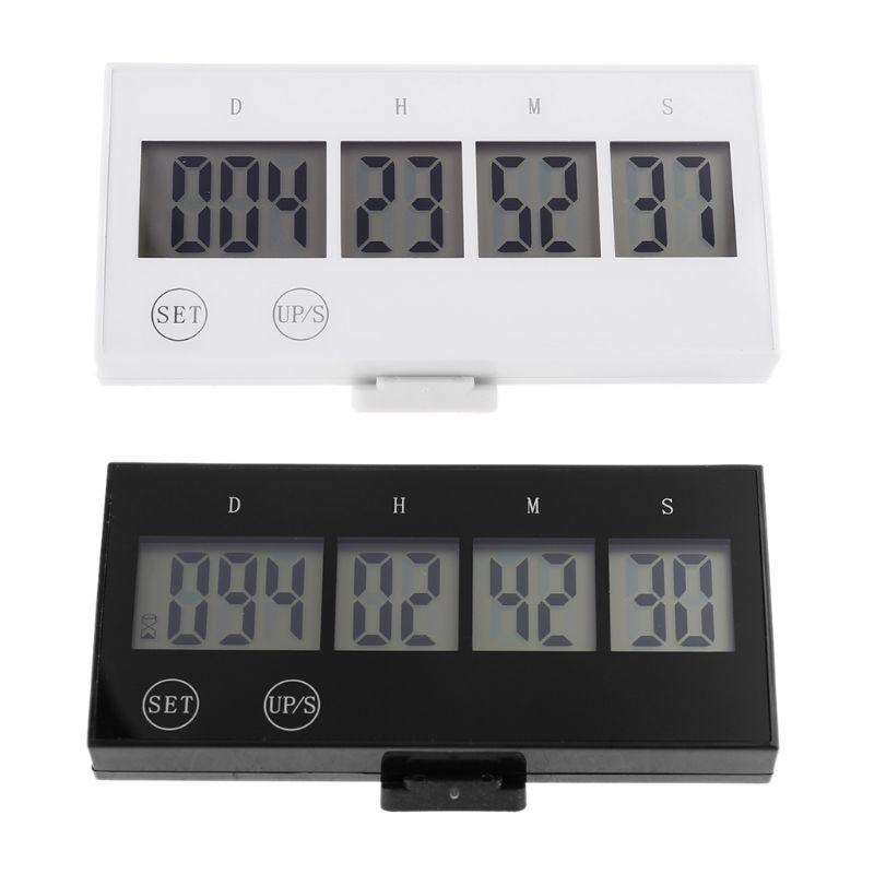 Kitchen Timers 999 Days Countdown Clock LCD Digital Screen Timer Event Reminder For Wedding Retirement Lab Cooking
Kitchen Timers 999 Days Countdown Clock LCD Digital Screen Timer Event Reminder For Wedding Retirement Lab Cooking