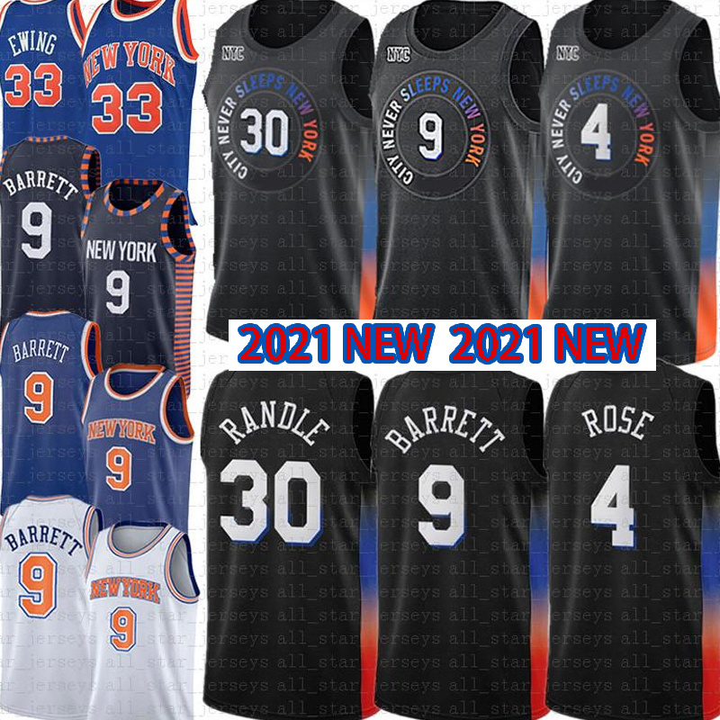 RJ 9 Barrett Julius 30 Randle Derrick 4 Rose Patrick 33 Ewing Men's NewYorkKnicks2021 NEW City Never Sleeps Jerseys, Black;red
RJ 9 Barrett Julius 30 Randle Derrick 4 Rose Patrick 33 Ewing Men's NewYorkKnicks2021 NEW City Never Sleeps Jerseys, Black;red