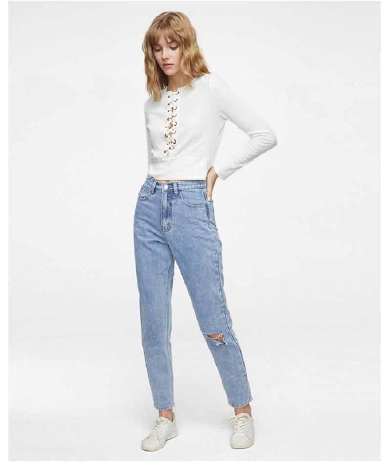 Women's Jeans European And American Loose Casual Pants Trousers High Waist Boyfriend, Blue
Women's Jeans European And American Loose Casual Pants Trousers High Waist Boyfriend, Blue