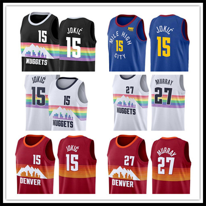 Free DenverNuggetsNikola 15 men Jokic Jersey Jamal 27 Murray Basketball Jerseys White Red Black Blue S-XXL 19.9, Black;red
Free DenverNuggetsNikola 15 men Jokic Jersey Jamal 27 Murray Basketball Jerseys White Red Black Blue S-XXL 19.9, Black;red