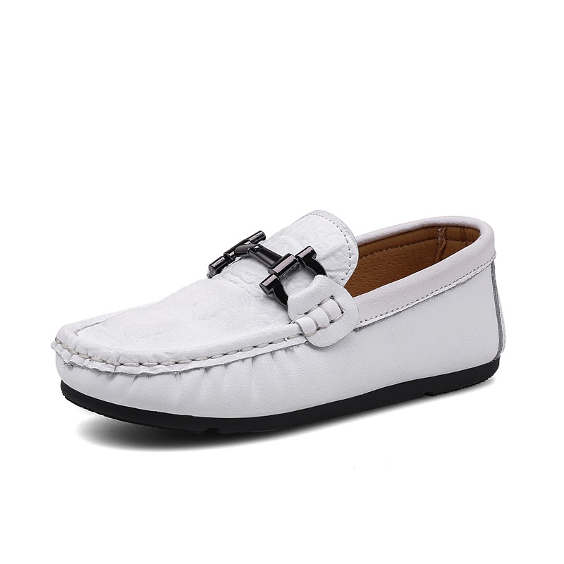 Genuine Leather Children Shoes For Boys girls Mocassins Fashion Soft Kids Shoes For Boy Casual Flat Slip On Loafers 2021, White
Genuine Leather Children Shoes For Boys girls Mocassins Fashion Soft Kids Shoes For Boy Casual Flat Slip On Loafers 2021, White