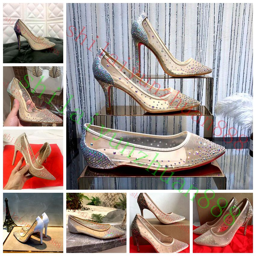 Wedding Marry Dress Shoes Flat/ High Heels Red Bottom Pumps Follies Strass Degrastrass Imported mesh+rhinestone Party Evening Shoes, Black
Wedding Marry Dress Shoes Flat/ High Heels Red Bottom Pumps Follies Strass Degrastrass Imported mesh+rhinestone Party Evening Shoes, Black