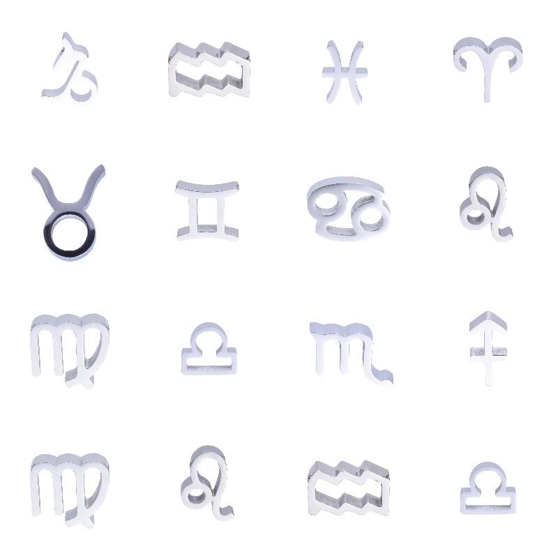 Charms Stainless Steel 12 Constellations Zodiac Sign Making Handcraft Pisces Gemini Pendant Women Necklaces Bracelet Jewelry, Bronze;silver
Charms Stainless Steel 12 Constellations Zodiac Sign Making Handcraft Pisces Gemini Pendant Women Necklaces Bracelet Jewelry, Bronze;silver