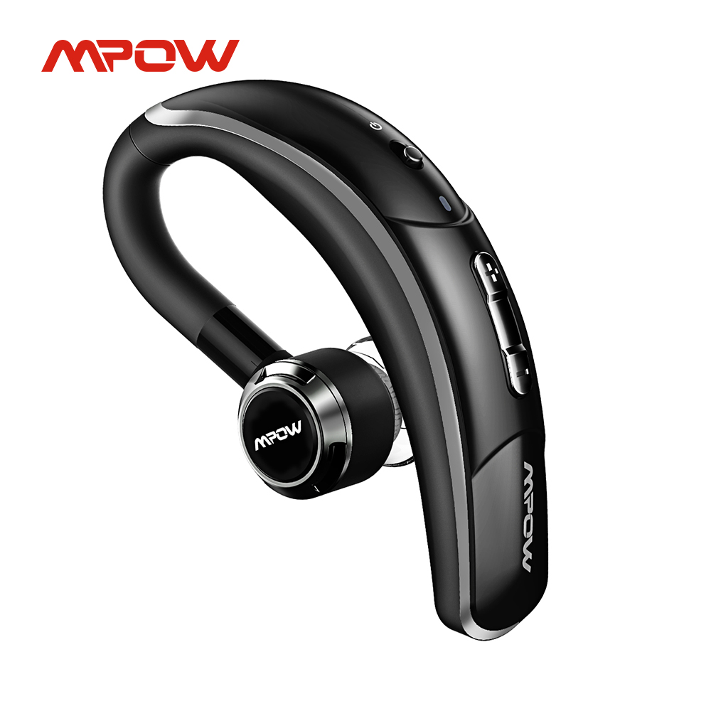 Mpow BH028A Bluetooth Earphones Wireless Headphone Handsfree Calling Earbud with 6hrs Playback for Business Car Driver, Black
Mpow BH028A Bluetooth Earphones Wireless Headphone Handsfree Calling Earbud with 6hrs Playback for Business Car Driver, Black