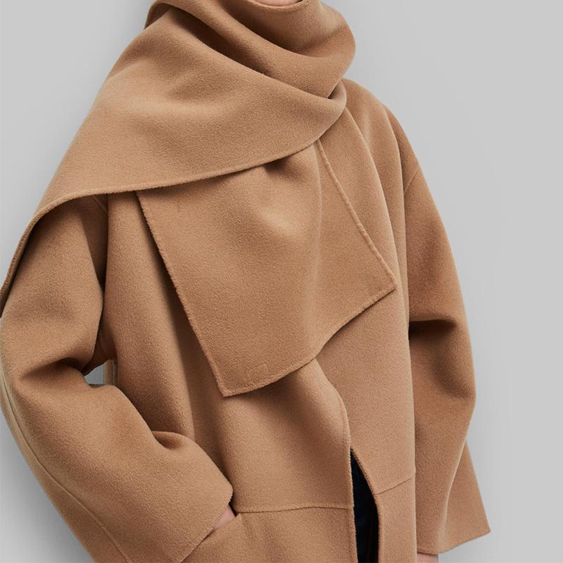 Scarves Woman WOOL CASHMERE BLEND Simone Scarf CAMEL/BLACK/GREY 155cm Fashion Solid Color LONG SCARFS 2021FW
Scarves Woman WOOL CASHMERE BLEND Simone Scarf CAMEL/BLACK/GREY 155cm Fashion Solid Color LONG SCARFS 2021FW
