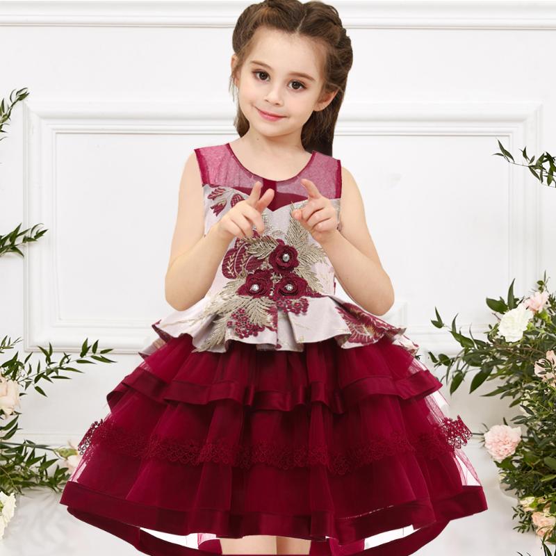 Girl's Dresses Ceremony Flower Kids Dress For Girls Children Party Wedding Christmas Clothing Birthday Tutu Prom Ball Gown 3 8Y, Red;yellow
Girl's Dresses Ceremony Flower Kids Dress For Girls Children Party Wedding Christmas Clothing Birthday Tutu Prom Ball Gown 3 8Y, Red;yellow