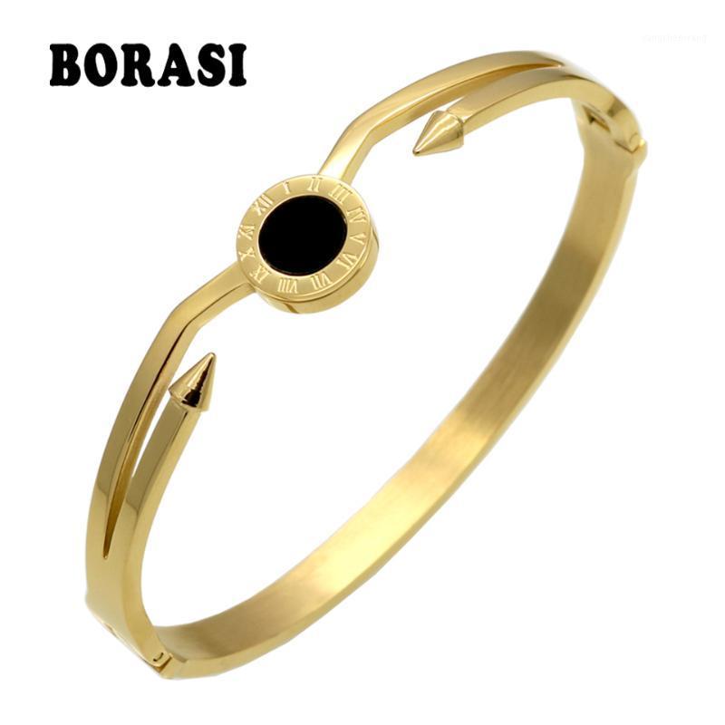 Fashion Fine Jewelry Tide Women Roman Numerals Titanium Steel Bracelet Pulseiras Female Vintage Bracelets Bangles Gifts Bangle
Fashion Fine Jewelry Tide Women Roman Numerals Titanium Steel Bracelet Pulseiras Female Vintage Bracelets Bangles Gifts Bangle