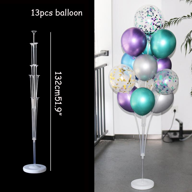 Party Decoration 1set 163x69cm Wide Circle Balloon Column Base And Plastic Poles Arch Wedding Decorations Birthday Event Supplies