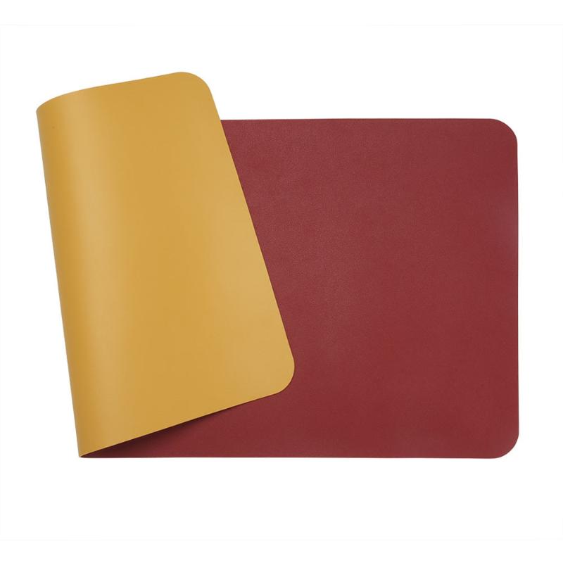 Mouse Pads & Wrist Rests Large Size Pad Desk Mat Waterproof PU Leather Gamer Mause Carpet PC Keyboard