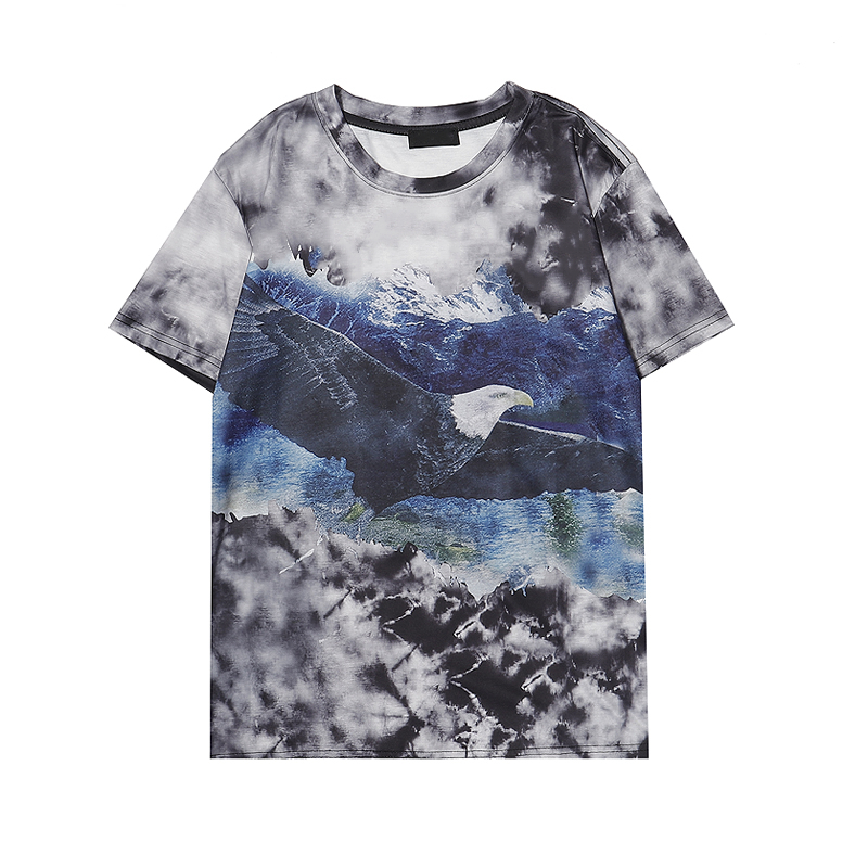Sea Eagle Waves Tie Dye Casual Hip Hop High Street Short Sleeve T Shirt Men, Customize
Sea Eagle Waves Tie Dye Casual Hip Hop High Street Short Sleeve T Shirt Men, Customize