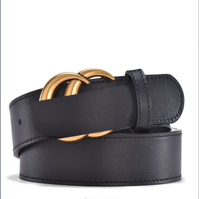 Fashion men women belt women G high quality large gold buckle leather black and white color for4 gold men box belt free cowhide belt, Black;brown
Fashion men women belt women G high quality large gold buckle leather black and white color for4 gold men box belt free cowhide belt, Black;brown