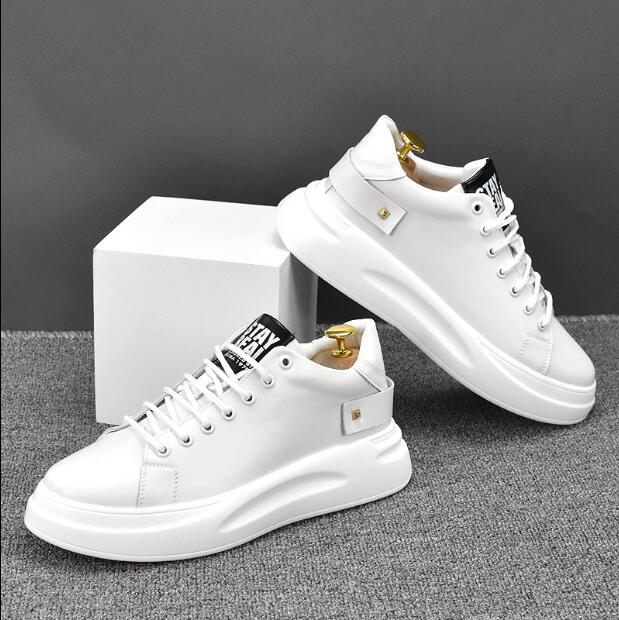 Designer Men White platform sneakers Genuine Leather Foam sole loafers breathable luxury Fashion flats round Toes comfort Casual party shoes, Ivory white
Designer Men White platform sneakers Genuine Leather Foam sole loafers breathable luxury Fashion flats round Toes comfort Casual party shoes, Ivory white