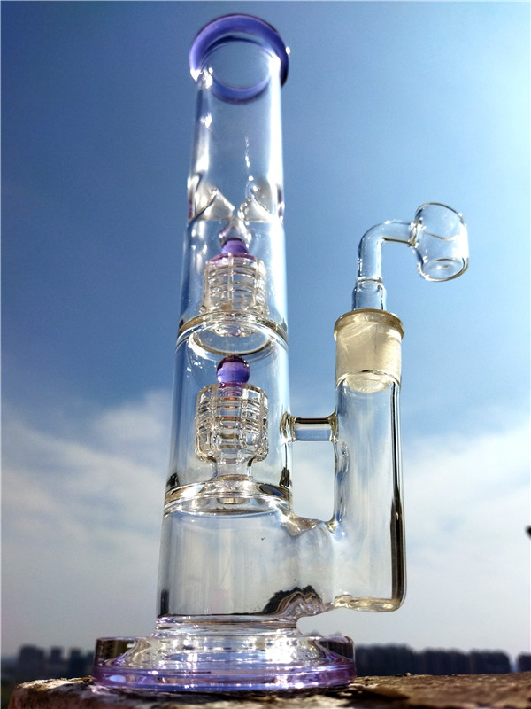 Double Matrix Perc Bong Dab Rig Tube Glass Bong 14mm Joint Banger with Ice Holder Glass Water Bongs
Double Matrix Perc Bong Dab Rig Tube Glass Bong 14mm Joint Banger with Ice Holder Glass Water Bongs