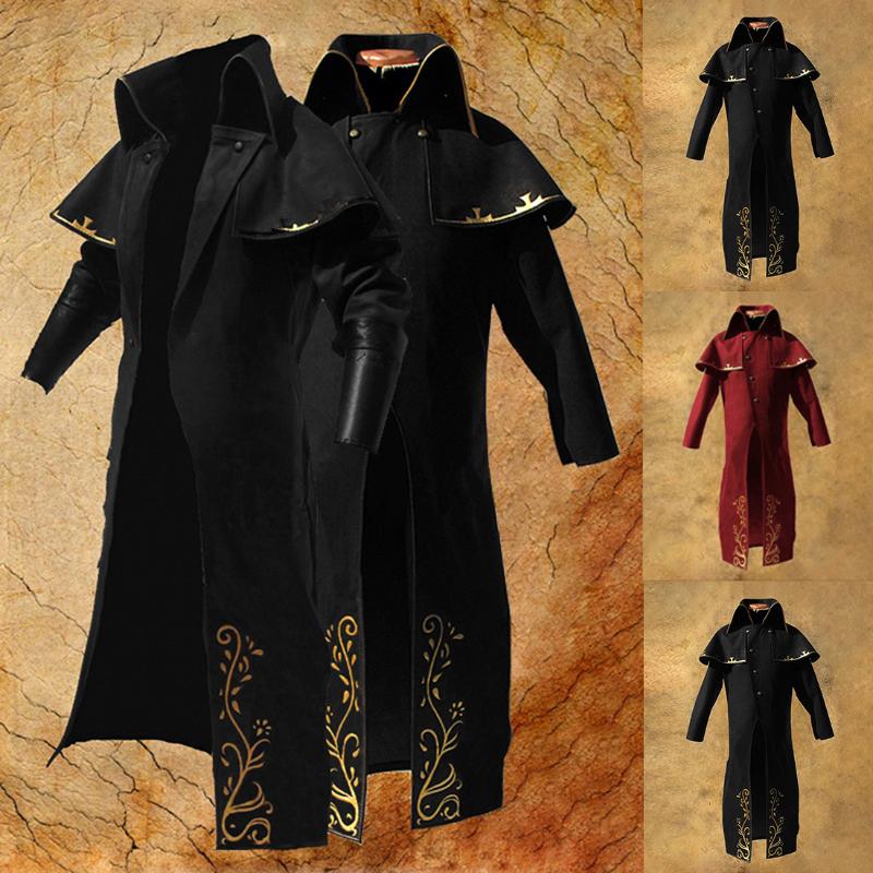 Men's Wool & Blends Jacket Men 2021 Punk Goth Womens Man-made Leather Rock Studded Cotton Coat Streampunk HoodieLot S-3XL, Black
Men's Wool & Blends Jacket Men 2021 Punk Goth Womens Man-made Leather Rock Studded Cotton Coat Streampunk HoodieLot S-3XL, Black