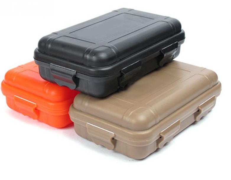 Outdoor Airtight Survival Storage Box Shockproof Waterproof Camping Travel Container Carry Case Size S L