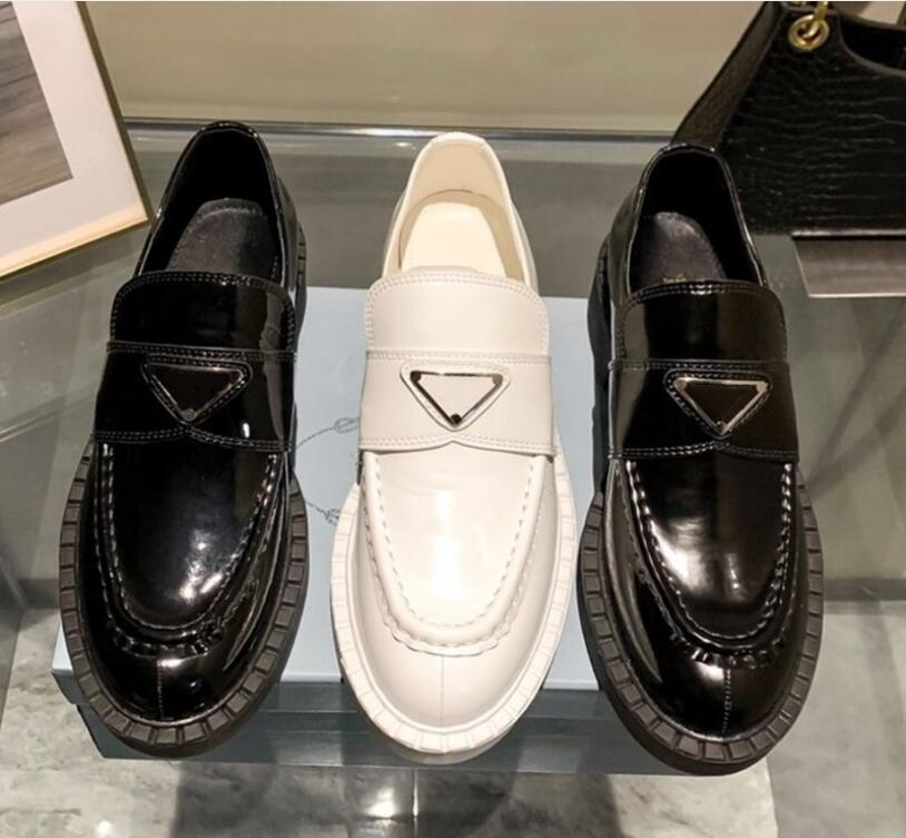 Luxury Designer Brand Retro British Dress Shoes 2021Women's Classic Fashion Black White High Quality Thick-heeled Platform Lazy Heighten Leather Loafers
Luxury Designer Brand Retro British Dress Shoes 2021Women's Classic Fashion Black White High Quality Thick-heeled Platform Lazy Heighten Leather Loafers