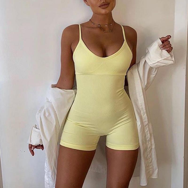 Yoga Outfit Seamless Jumpsuits Set Sports Fitness Sexy Raised Buttocks Exercise Dance Shorts Workout Clothes Gym Leggings For Women, Pink
Yoga Outfit Seamless Jumpsuits Set Sports Fitness Sexy Raised Buttocks Exercise Dance Shorts Workout Clothes Gym Leggings For Women, Pink
