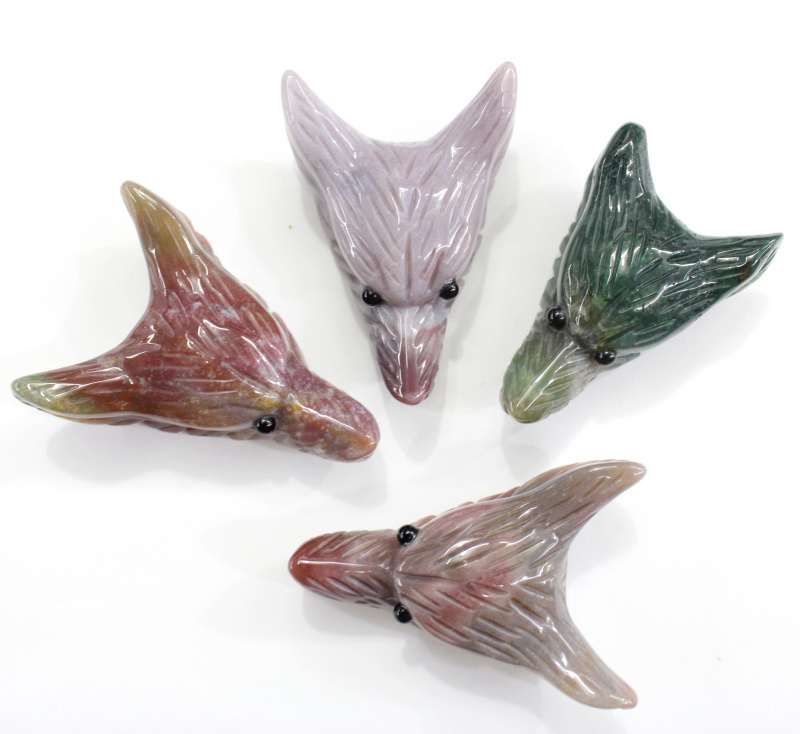 natural stone Crystal blue sand Carving Wolf Head shape Pendant for diy jewelry making necklac Bracelet Accessories 2pcs
natural stone Crystal blue sand Carving Wolf Head shape Pendant for diy jewelry making necklac Bracelet Accessories 2pcs