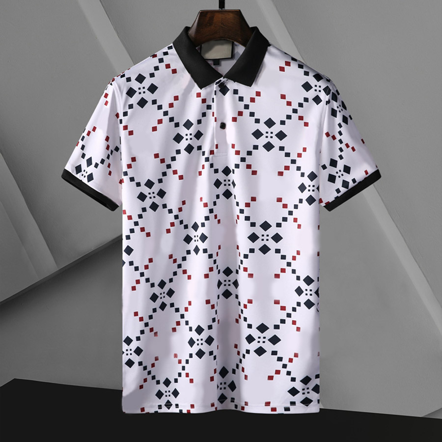 2021 Summer Designer Clothing Brand Men Polos Casual Fashion Snake Polo Bee Print Embroidery T Shirt Mens High Street Polos, White;black
2021 Summer Designer Clothing Brand Men Polos Casual Fashion Snake Polo Bee Print Embroidery T Shirt Mens High Street Polos, White;black